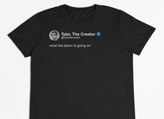 Tyler, The Creator "What the Damn Tweet T-Shirt