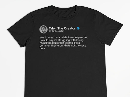 Tyler, The Creator "Relating to People" Tweet T-Shirt